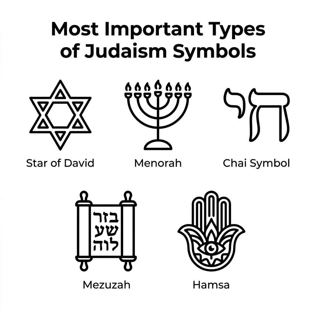 Most Important Types of Judaism Symbols