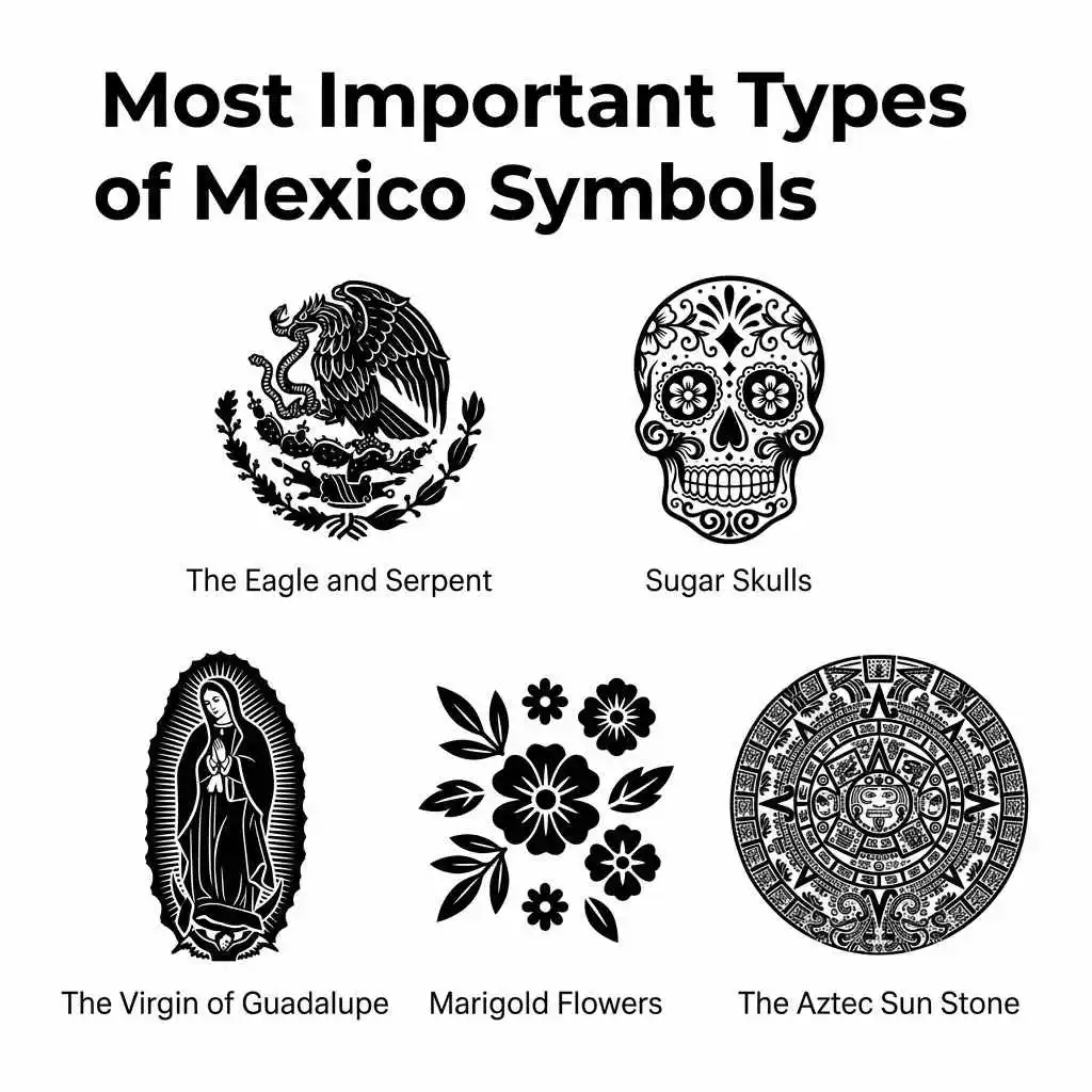 Most Important Types of Mexico Symbols