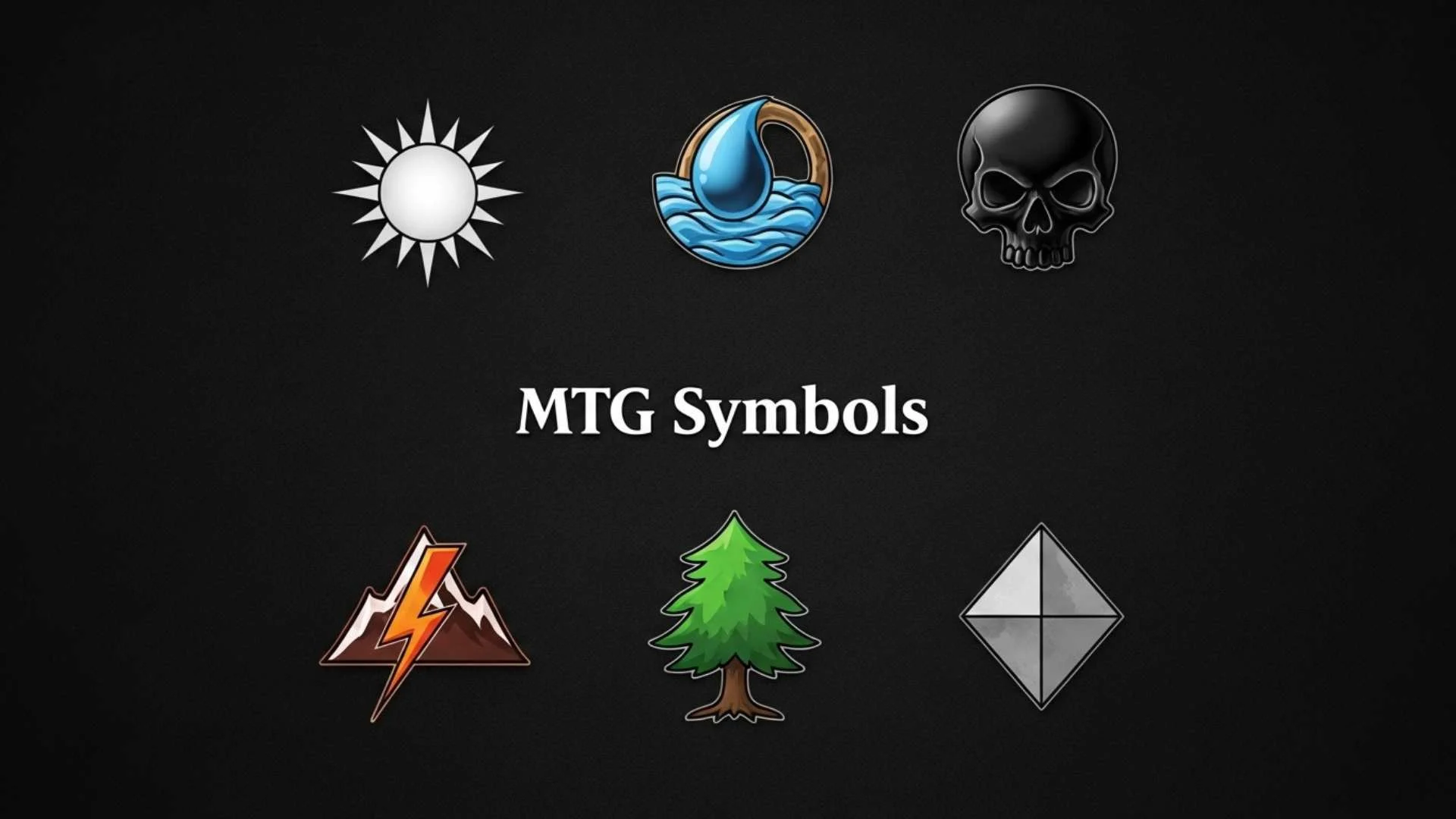 79+ Stunning MTG Symbols to Master Magic The Gathering Like a Pro