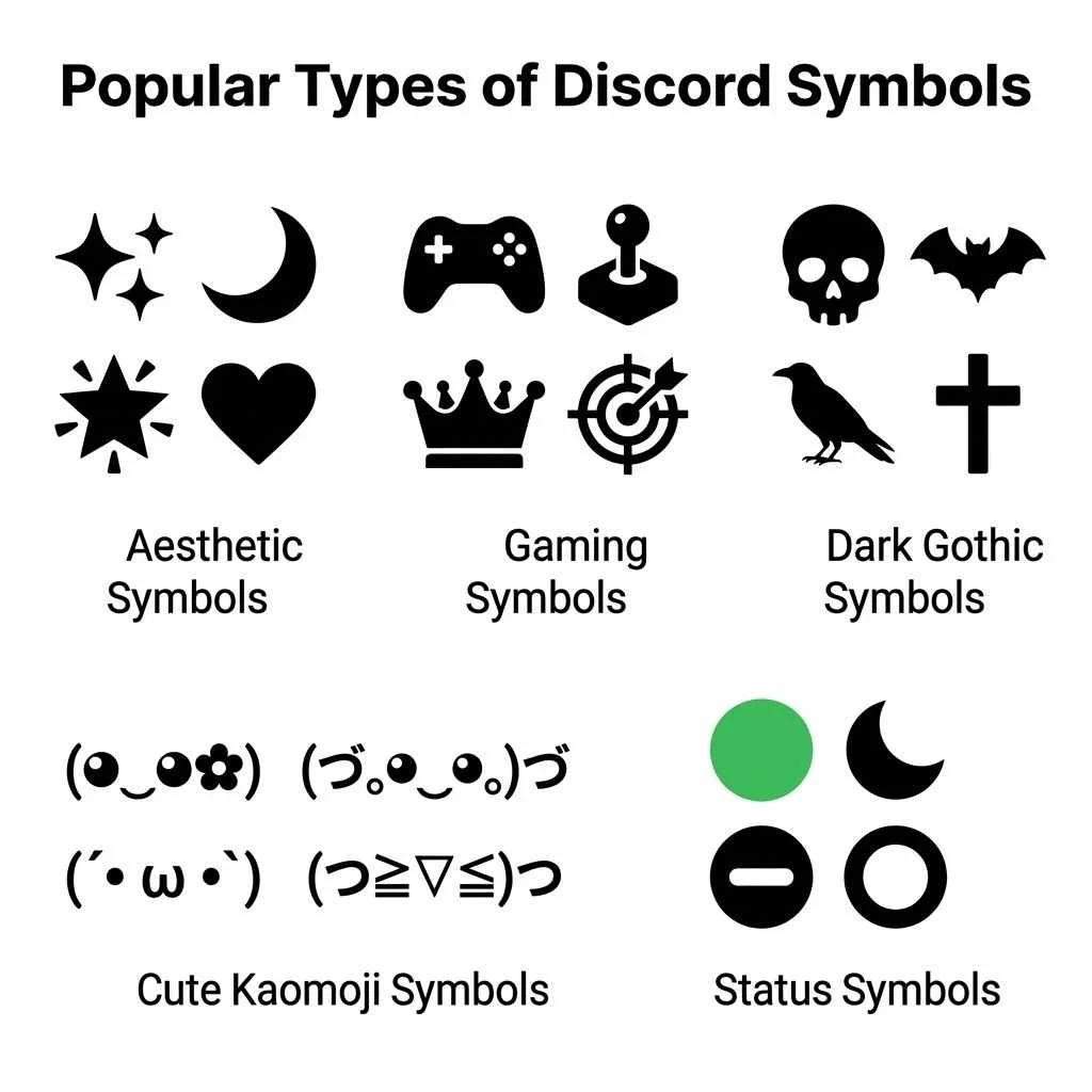 Popular Types of Discord Symbols