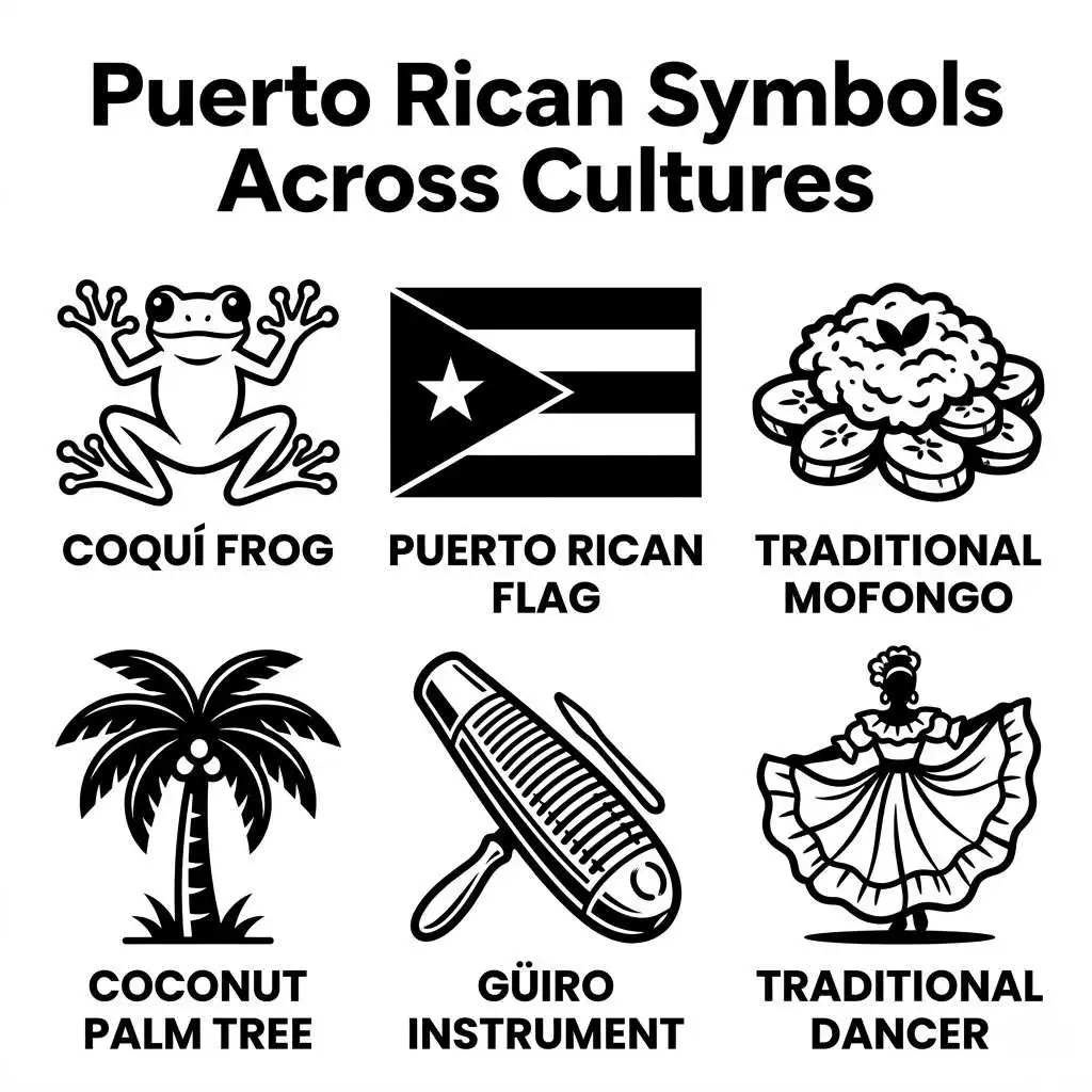 Puerto Rican Symbols Across Cultures
