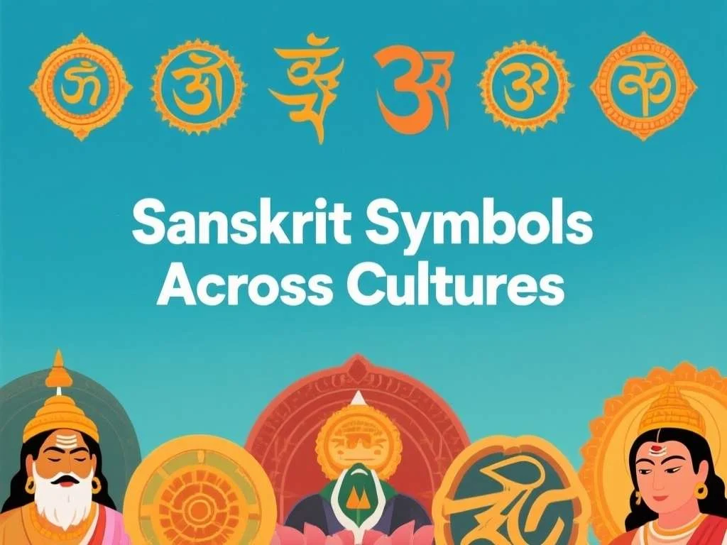 Sanskrit Symbols Across Cultures