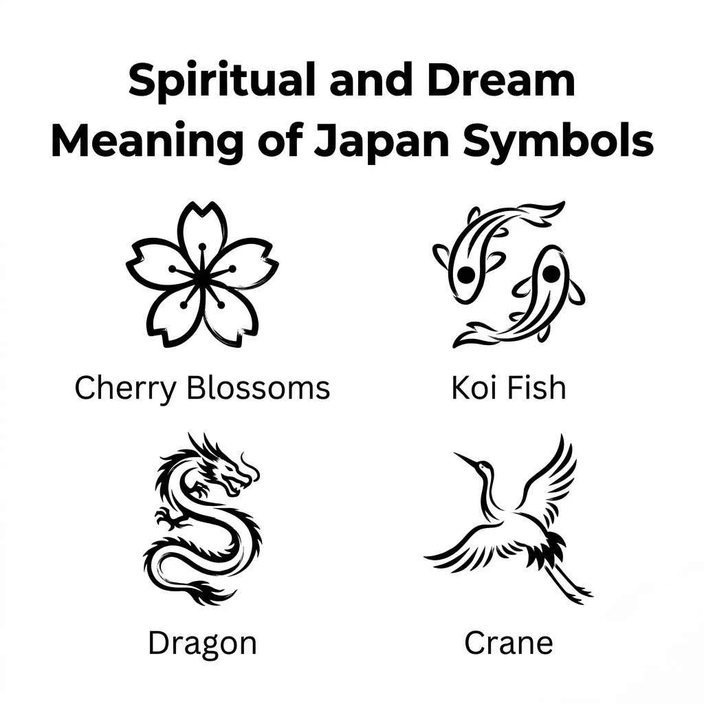Spiritual and Dream Meaning of Japan Symbols