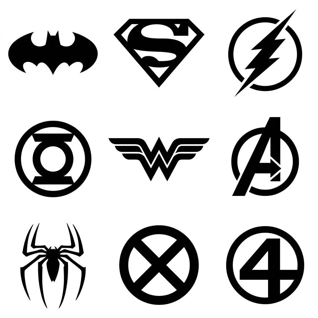 Superhero Symbols