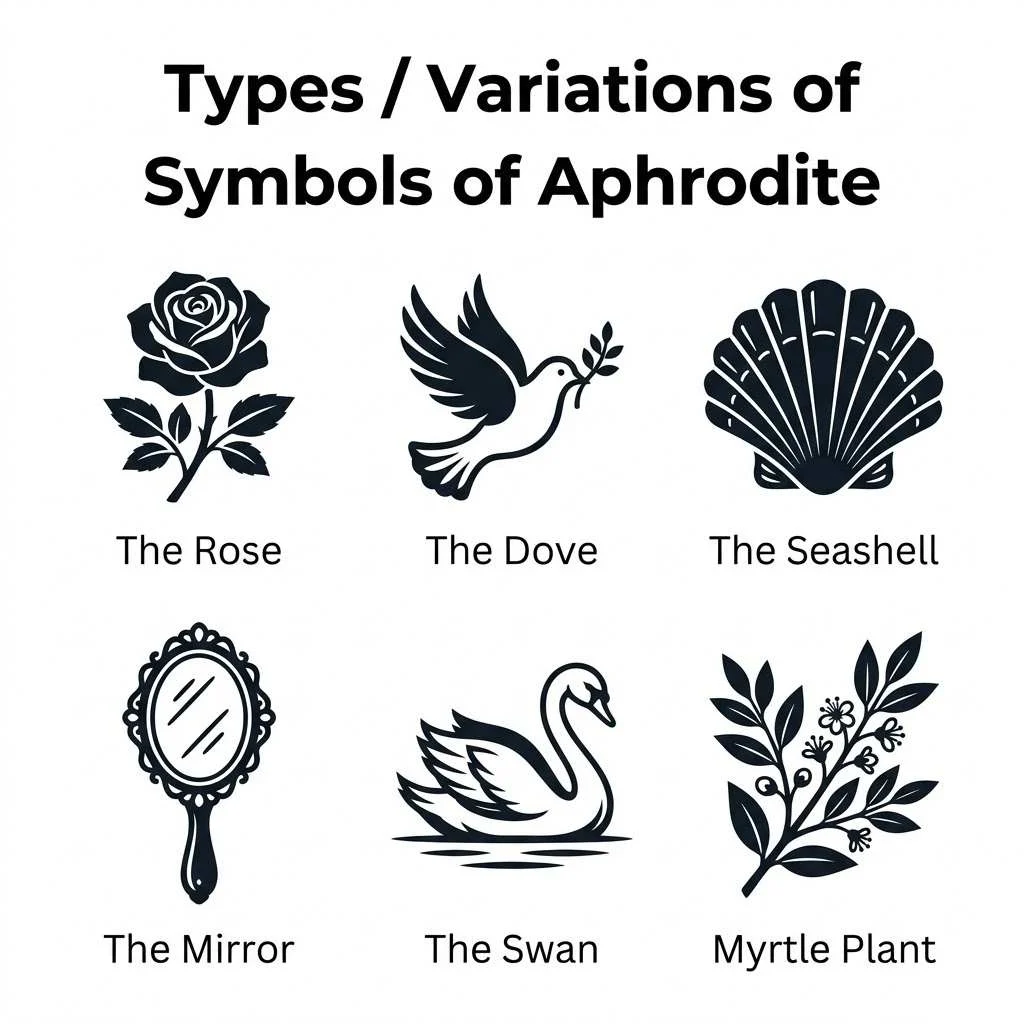 Symbols of Aphrodite 