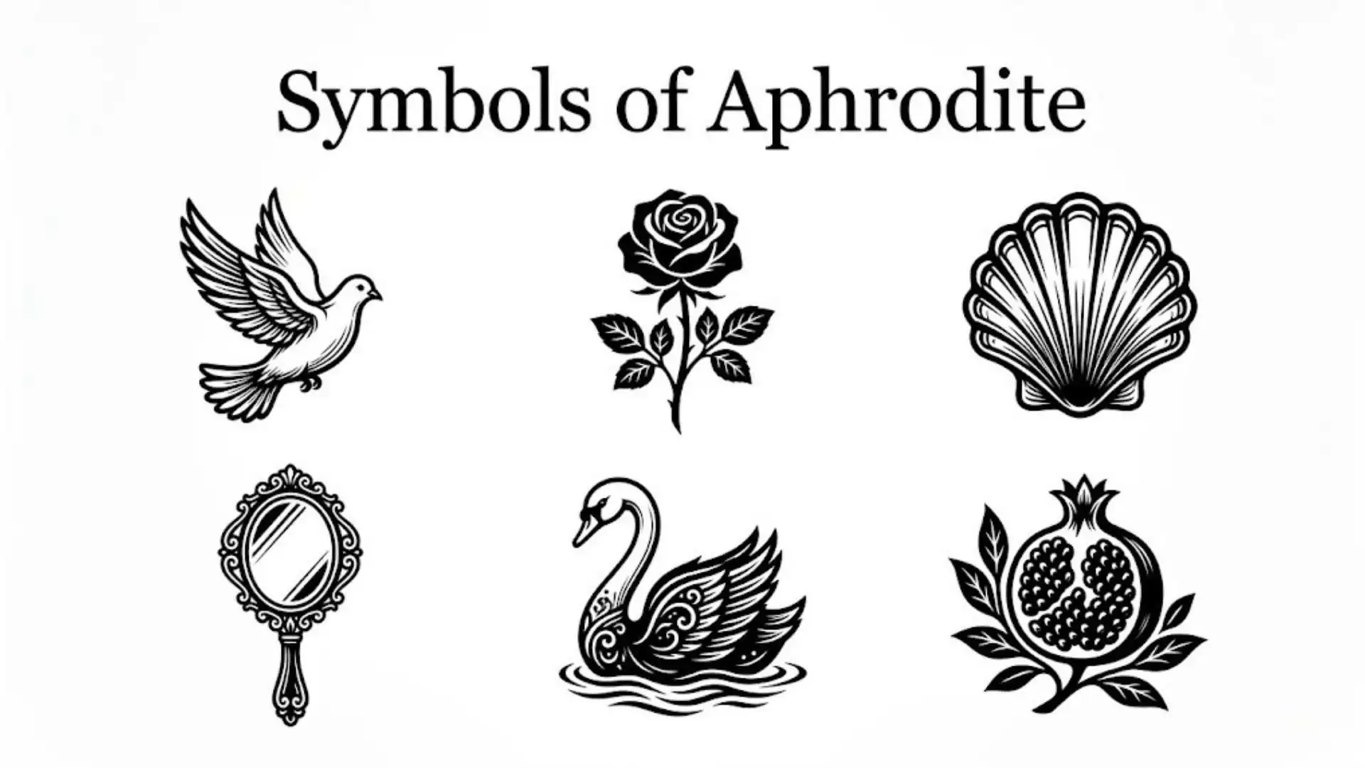Symbols of Aphrodite