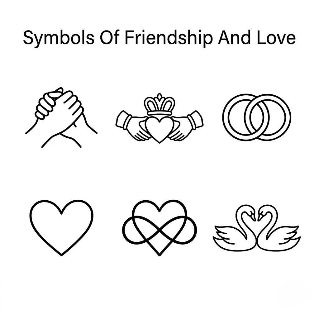 Symbols Of Friendship And Love