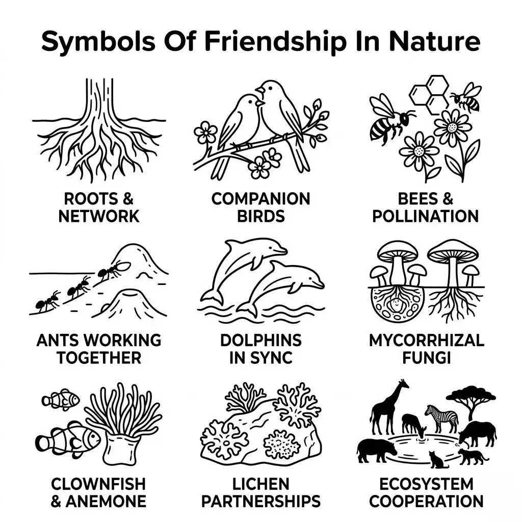 Symbols Of Friendship In Nature