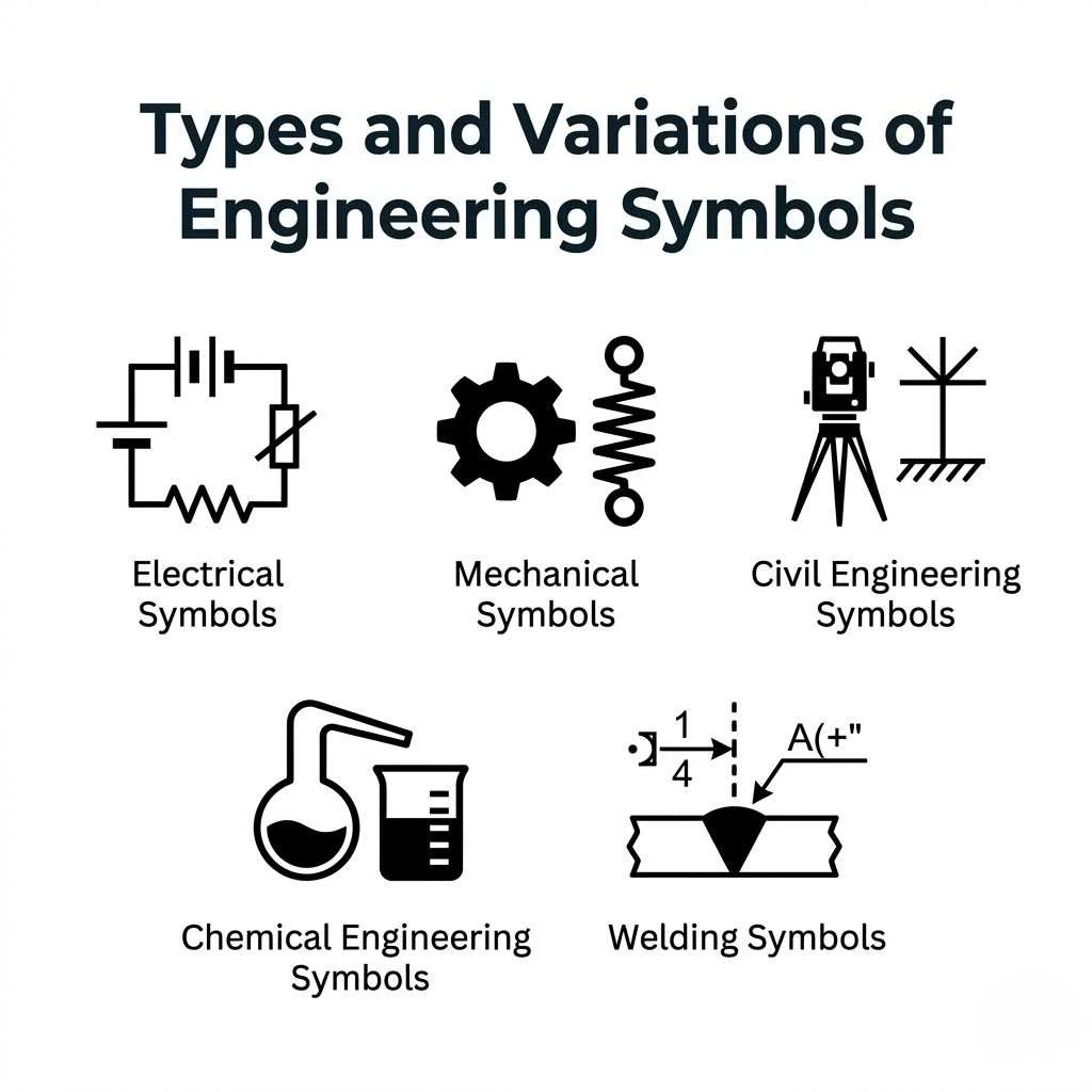 Types and Variations of Engineering Symbols