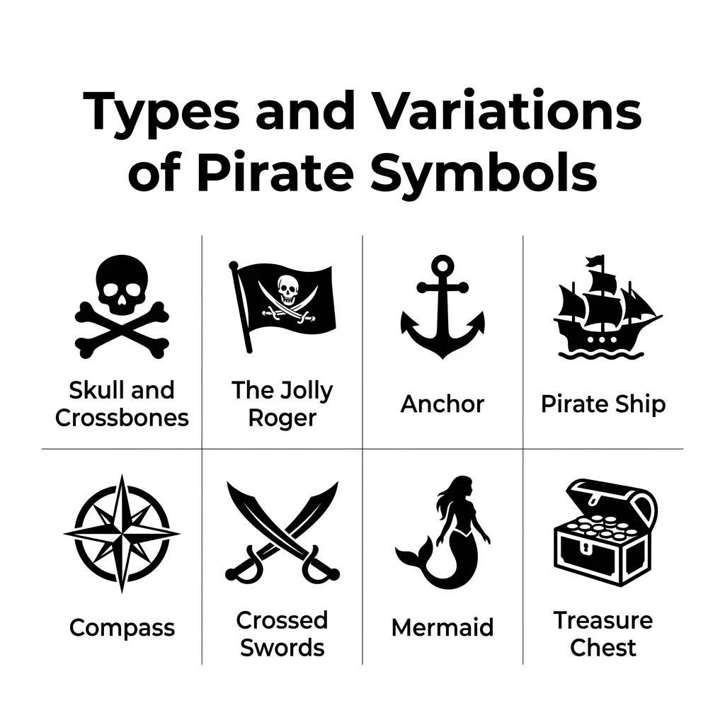 Types and Variations of Pirate Symbols