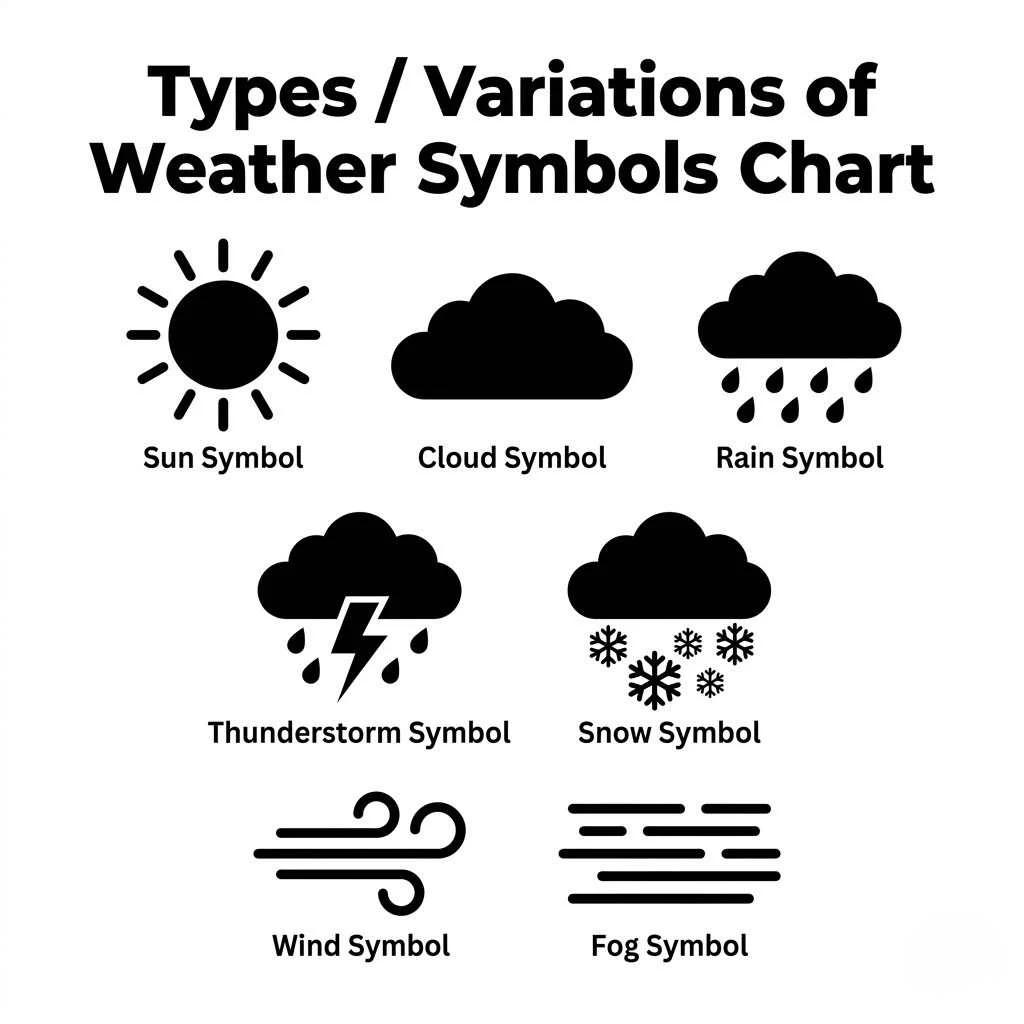 Weather Symbols Chart