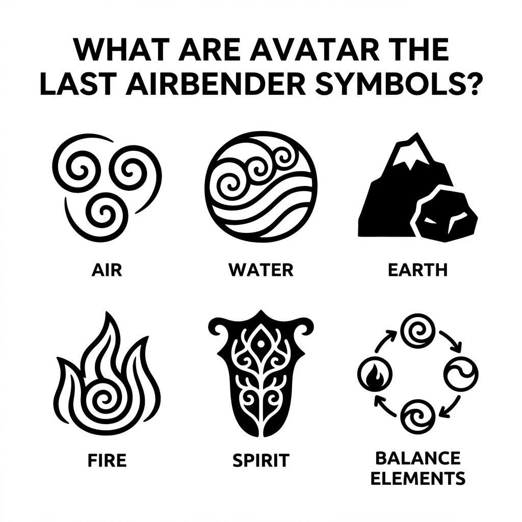 What Are Avatar The Last Airbender Symbols
