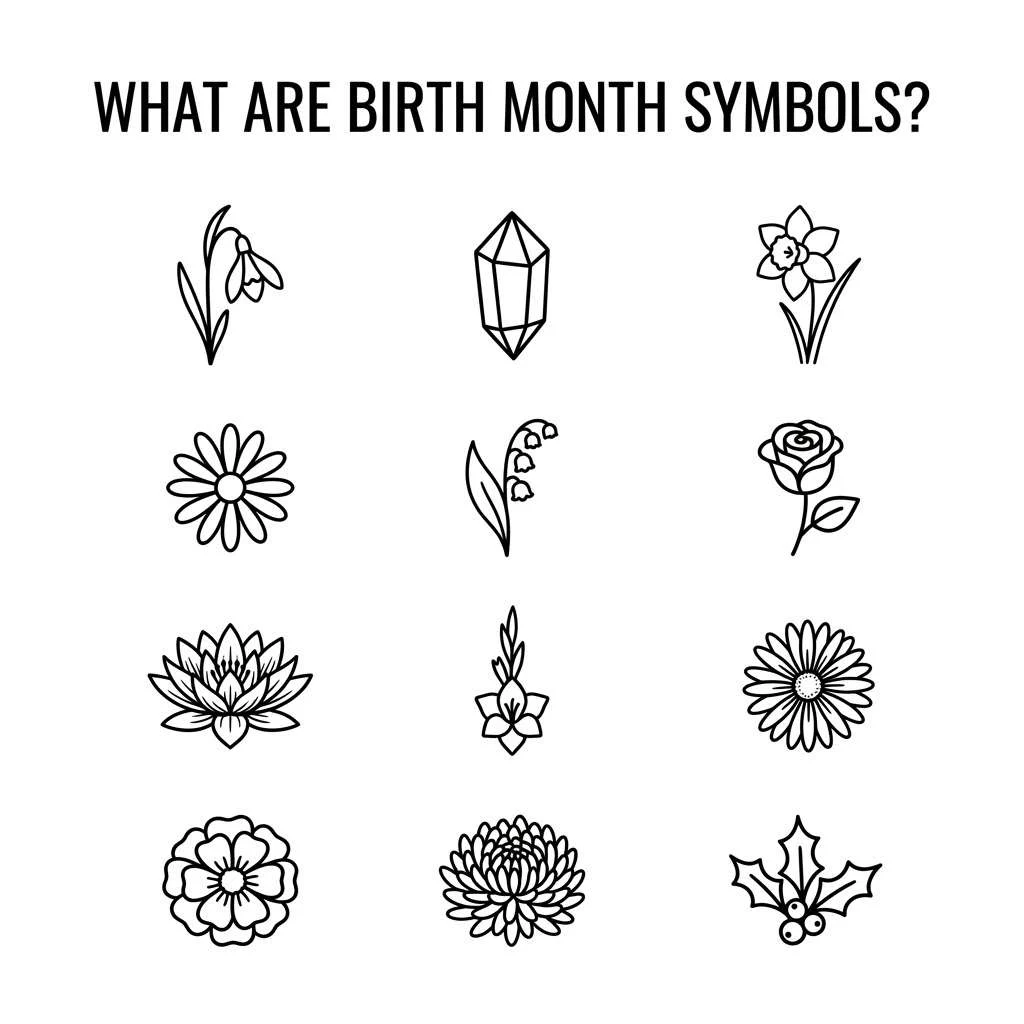 What Are Birth Month Symbols