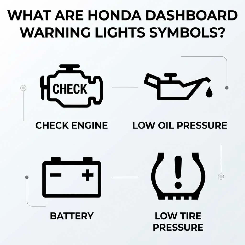 What Are Honda Dashboard Warning Lights Symbols