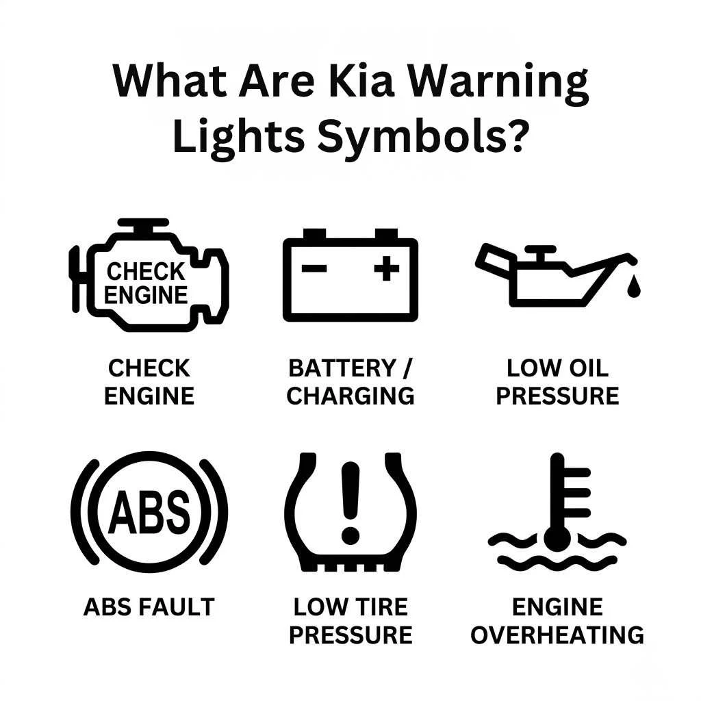 What Are Kia Warning Lights Symbols