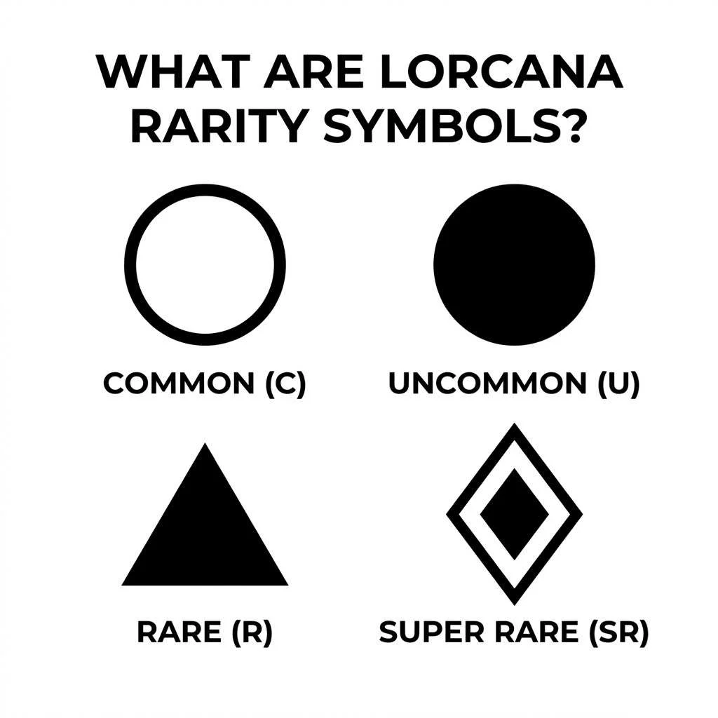 What Are Lorcana Rarity Symbols