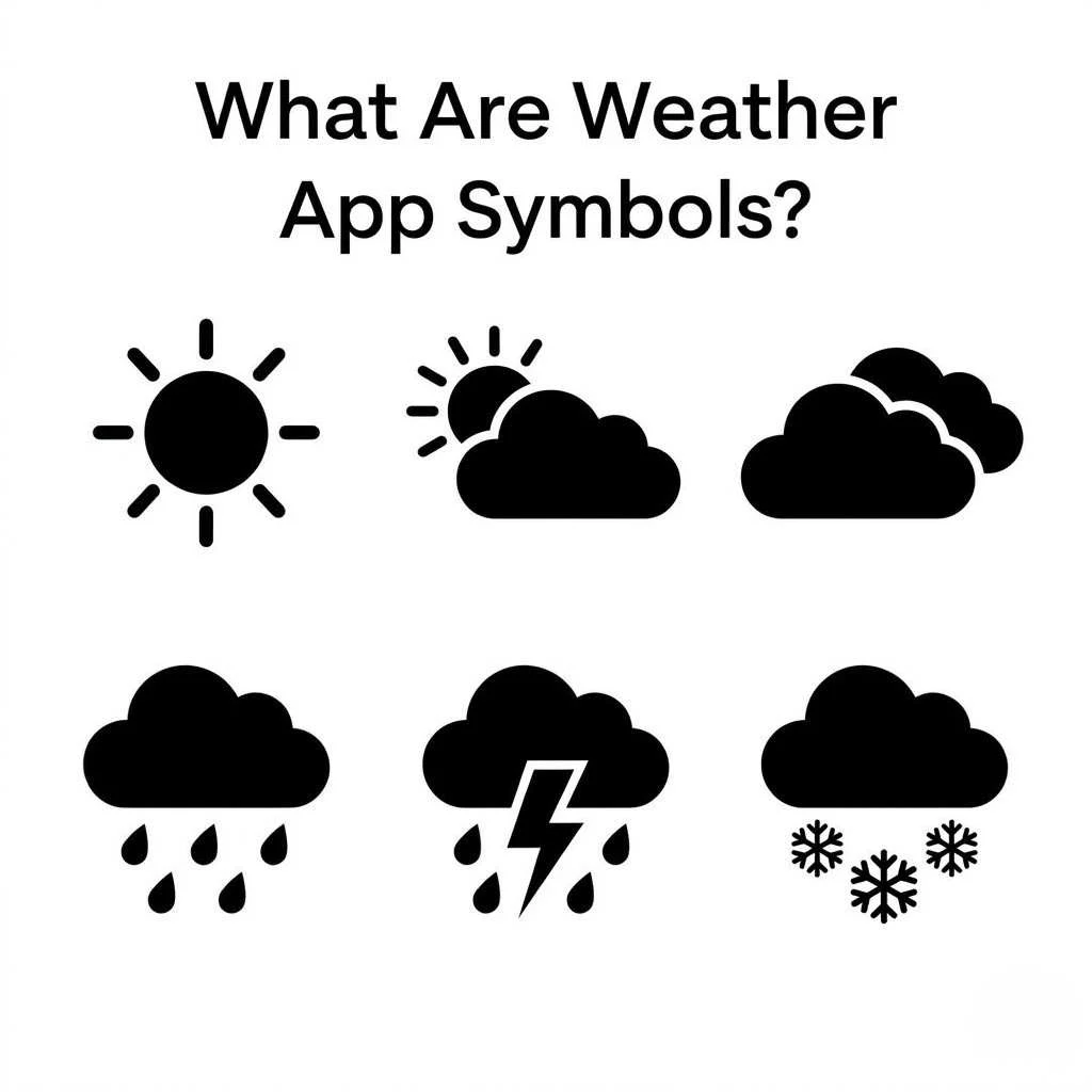 What Are Weather App Symbols