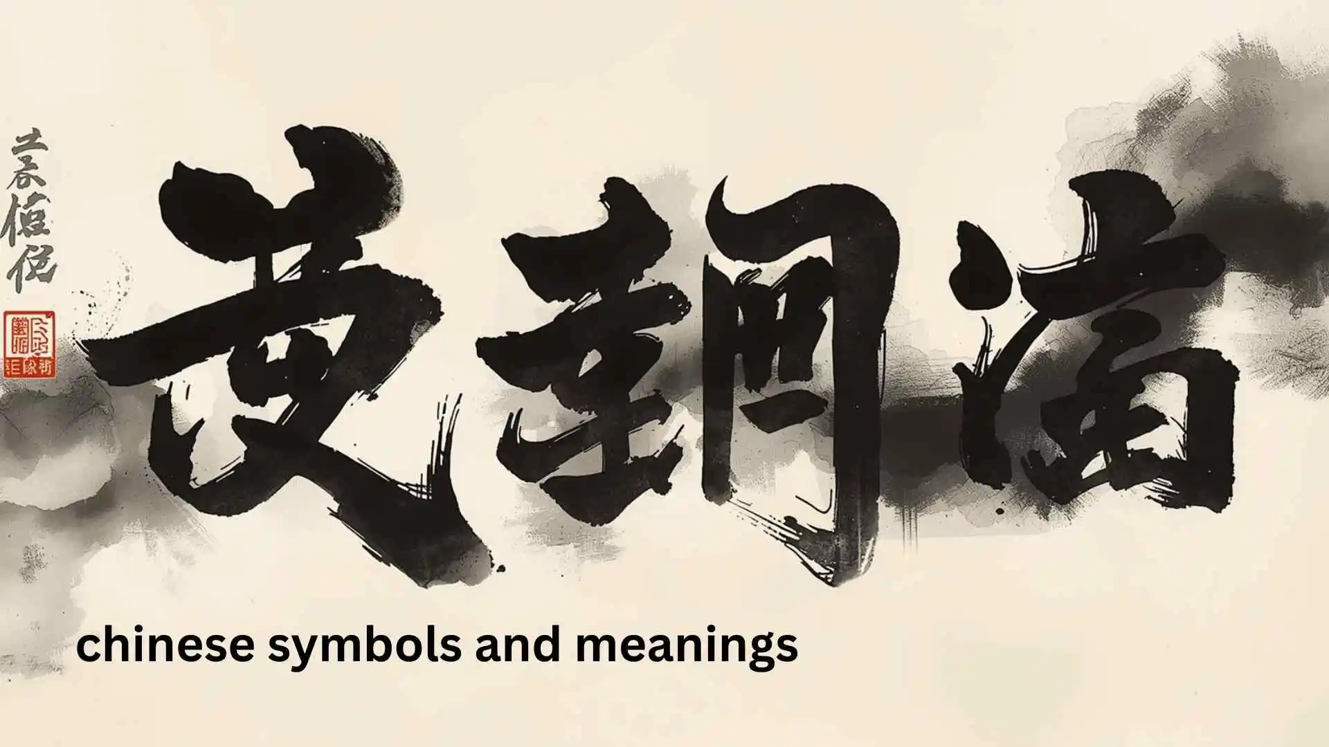 chinese symbols and meanings