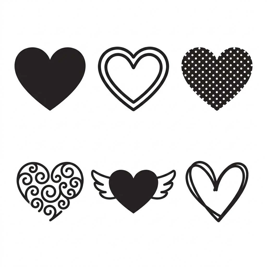 Cute Heart Symbols