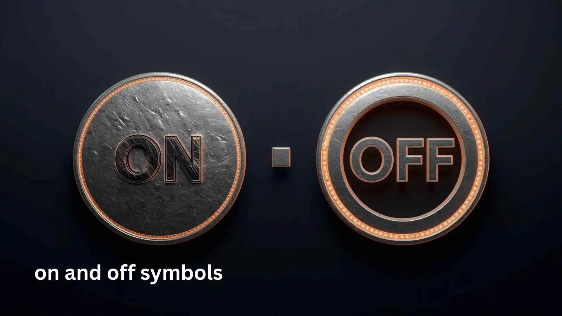 on and off symbols