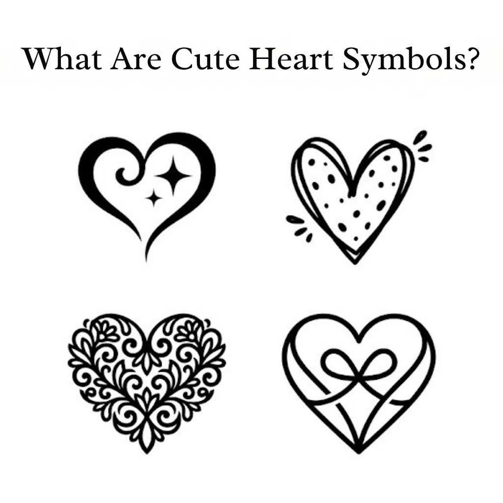 What Are Cute Heart Symbols