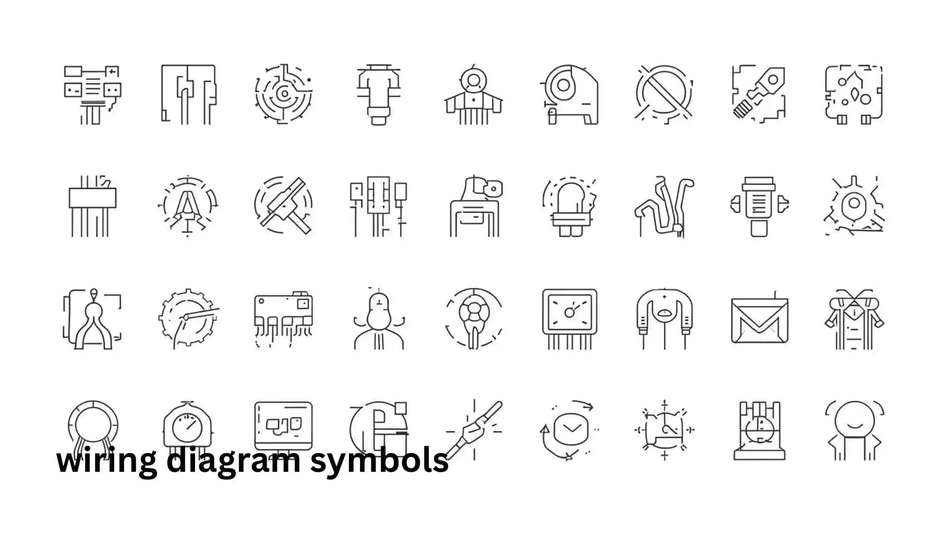 wiring diagram symbols